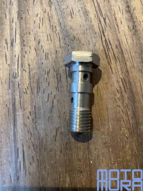 RVS banjo bout dubbel M10x1.25, Motoren, Onderdelen | Merk-onafhankelijk, Nieuw, Ophalen of Verzenden
