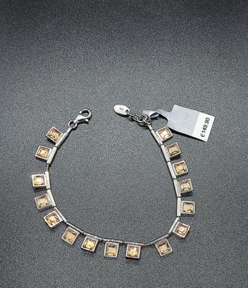 Armband in zilver en briljant, Esprit beschikbaar voor biedingen