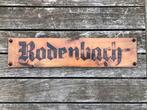 Rodenbach publicitaire en bois, Panneau, Plaque ou Plaquette publicitaire, Autres marques, Utilisé, Enlèvement ou Envoi
