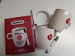 2 koffiemokken met stiften voor opschrift, Ophalen of Verzenden, Nieuw, Aardewerk, Kop(pen) en/of Schotel(s)