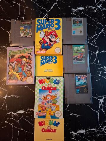 7 nieuwe games! 3 in een doos... beschikbaar voor biedingen