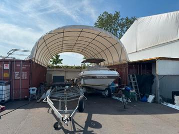 Overkapping voor op zeecontailer beschikbaar voor biedingen