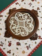 Oude platte houder voor decoratie, vaas of andere, Ophalen of Verzenden