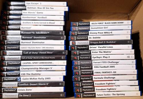 108x PlayStation / PS2-Games, Games en Spelcomputers, Games | Sony PlayStation 2, Ophalen of Verzenden
