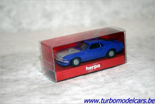 Ford Mustang '69 1/87 Herpa, Hobby & Loisirs créatifs, Voitures miniatures | 1:87, Neuf, Voiture, Herpa, Enlèvement ou Envoi