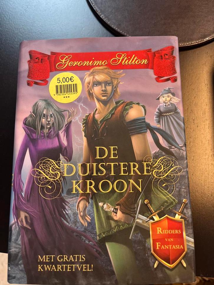Geronimo Stilton - De duistere kroon, Boeken, Kinderboeken | Jeugd | 10 tot 12 jaar, Nieuw, Fictie, Ophalen of Verzenden