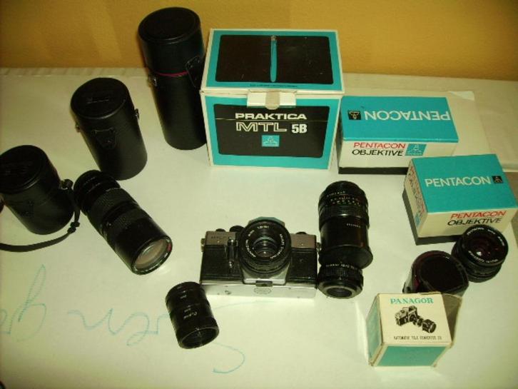 Cameras en diverse hulpstukken, Audio, Tv en Foto, Fotografie | Fotostudio en Toebehoren, Gebruikt, Complete fotostudio, Ophalen