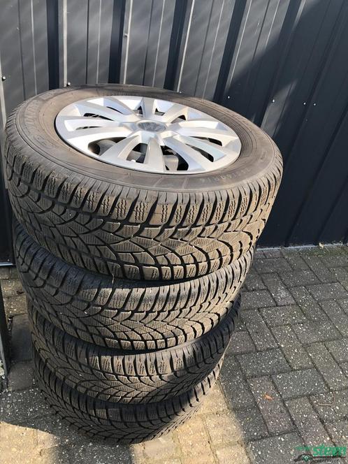 215-60-16 99H VW Seat Skoda Audi Volkswagen Winterbanden Dun, Auto-onderdelen, Banden en Velgen, Banden en Velgen, Winterbanden