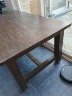 Stevige eettafel 100x180 - uitschuifbaar naar 220, Huis en Inrichting, Ophalen of Verzenden