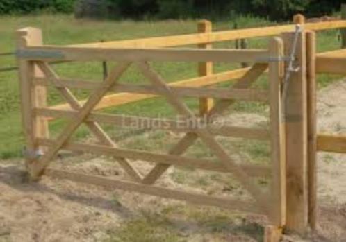 houten Engelse poorten uitverkoop zolang de voorraad strekt, Dieren en Toebehoren, Stalling en Weidegang