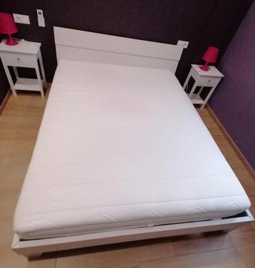 Literie complète 160 x 200 cm - TB état  beschikbaar voor biedingen