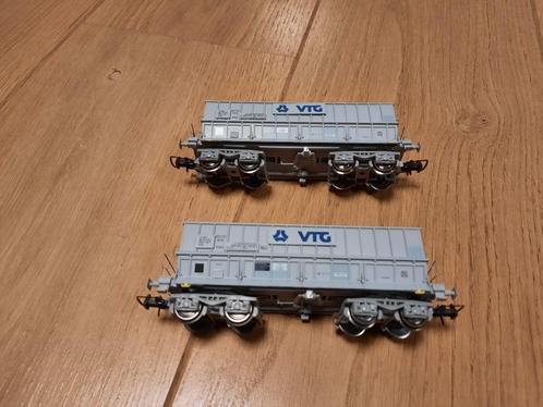 B-models 45212 - Set de 2 wagons minéraliers, Hobby & Loisirs créatifs, Trains miniatures | HO, Comme neuf, Wagon, Autres marques