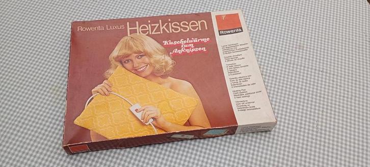Vintage elektrisch deken Rowenta 1981, Antiek en Kunst, Kunst | Designobjecten, Ophalen of Verzenden