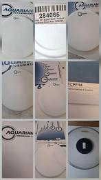 Plusieurs drumhead  Aquarian 14",15",18",24", Muziek en Instrumenten, Ophalen of Verzenden