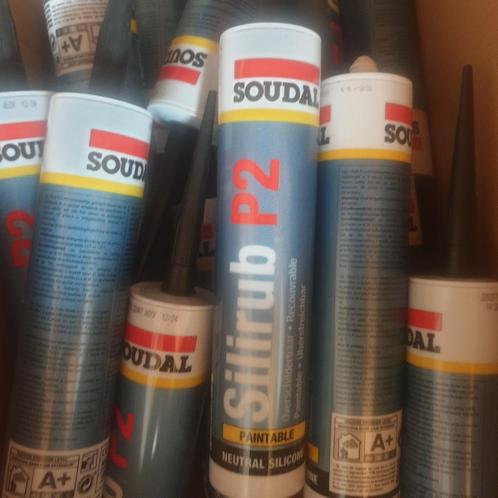 Verschillende Soudal mastiek- en siliconenpatronen, Doe-het-zelf en Bouw, Schildersmaterialen, Ophalen