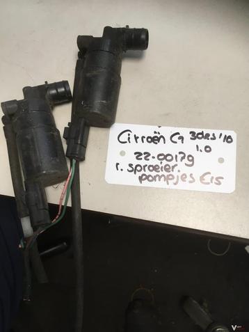 Citroen C1  (1.0) 2010 ruitensproeierpompjes beschikbaar voor biedingen