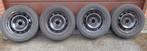 set winterbanden Bridgestone op stalen velg 185/60 R15 88T, Ophalen, Gebruikt, 15 inch, Velg(en)