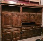 kast, Huis en Inrichting, Kasten | Kleerkasten, Ophalen, Gebruikt, Eikenhout, 200 cm of meer