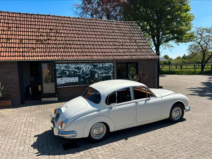 Jaguar MKII 3.8, 1967, Auto's, Jaguar, Particulier, Overige modellen, Benzine, Berline, 4 deurs, Handgeschakeld, Wit, Overige kleuren