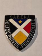 INSIGNE POLICE PRIVÉE — PRIVATE POLITIE SABENA 1969, Verzamelen, Ophalen, Overige soorten, Embleem of Badge