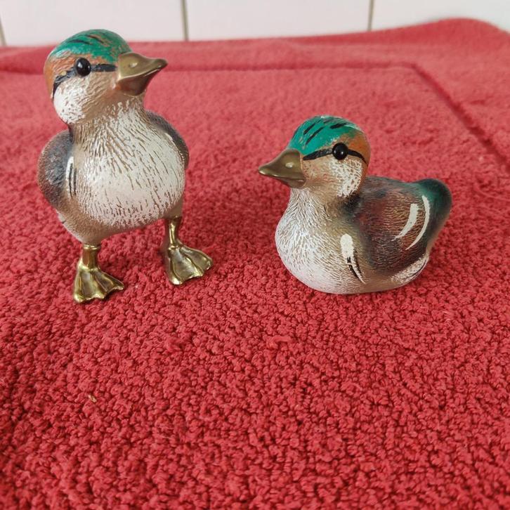 2 eendjes Malevolti, Verzamelen, Beelden en Beeldjes, Zo goed als nieuw, Dier, Ophalen