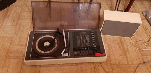 Tourne-disque Philips avec amplificateur / console de mixage, TV, Hi-fi & Vidéo, Tourne-disques, Comme neuf, Tourne-disque, Philips