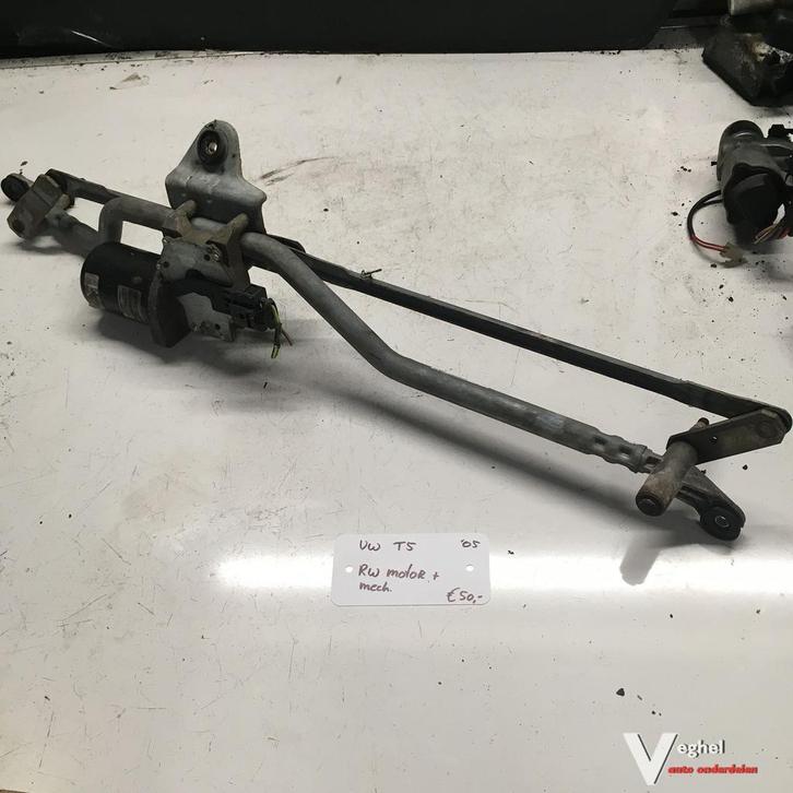 Vw Transporter T5  1.9 Diesel  2005   Ruitenwissermotor met, Auto-onderdelen, Ruiten en Toebehoren, Gebruikt, Ophalen of Verzenden