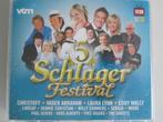 5CDBOX 5 JAAR SCHLAGERFESTIVAL (cd1 ontbreekt!!), Enlèvement ou Envoi, Utilisé, En néerlandais