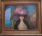 Albert DE VILLEROUX, Voyage intérieur 1977, Antiek en Kunst, Kunst | Schilderijen | Klassiek, Ophalen