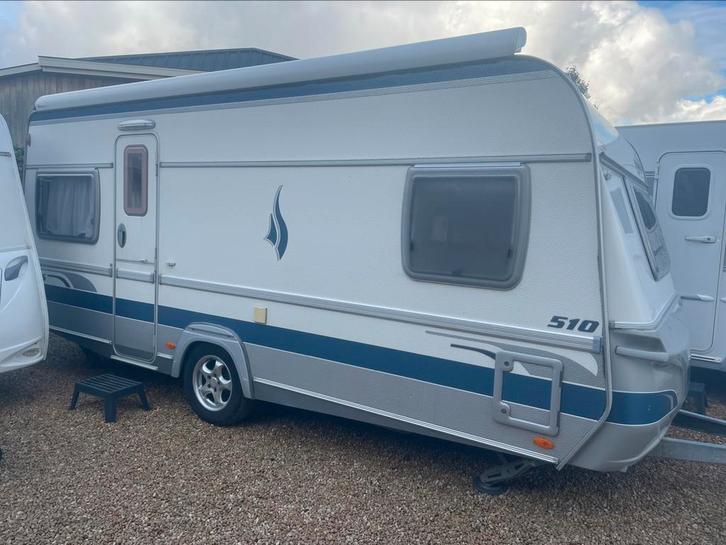 Fendt 510, ideaal voor tijdelijke woning, Caravans en Kamperen, Caravans, Bedrijf, tot en met 4, Rondzit, Fendt, Douche, Kachel