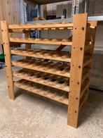 handig, rustiek wijnrekje, Maison & Meubles, Armoires | Étagères, Enlèvement, Comme neuf