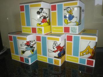 Mugs Aldi Disney 5, sacs, neufs en carton