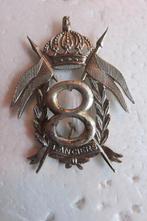 Baretinsigne: 8de Lansiers, Verzamelen, Militaria | Algemeen, Ophalen of Verzenden, Landmacht, Embleem of Badge