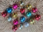 Vintage plastic gekleurde disco kerstballen, Antiek en Kunst, Ophalen of Verzenden