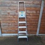 Huishoud ladder 5 treden., Ophalen, Gebruikt, Ladder, Minder dan 2 meter
