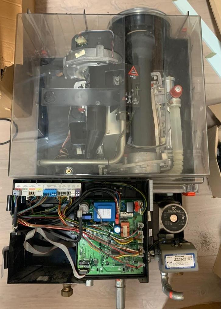 Onderdelen Atag Q25S condensatieketel, Doe-het-zelf en Bouw, Chauffageketels en Boilers, Gebruikt, Onderdeel, Aardgas, Ouder dan 10 jaar