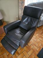 relax manuel, non électrique, Maison & Meubles, Fauteuils, Enlèvement, Comme neuf, Cuir