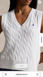 Ralph Lauren Debardeur kabel - wit - S, Wit, Nieuw, Ophalen of Verzenden, Ralph Lauren