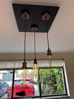 Hanglamp, Huis en Inrichting, Lampen | Hanglampen, Ophalen, Hout, Gebruikt, Industriel