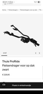 Thule proride 598 fietsdrager zwart, Ophalen