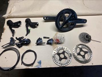 Groepset ultegra mechanisch, Fietsen en Brommers, Fietsonderdelen, Ophalen, Gebruikt, Derailleur of Ketting, Shimano Ultegra