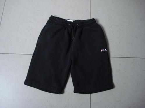 Fila short, heren/jongens. mt S, Kleding | Heren, Broeken en Pantalons, Gedragen, Maat 46 (S) of kleiner, Zwart, Ophalen of Verzenden