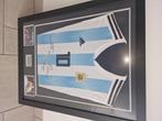 Maillot Argentine signé Messi et Maradona certificat coa, Enlèvement ou Envoi, Neuf, Maillot