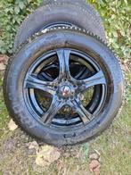 platinvelgen gemonteerd met 215* 65* R16 winterbanden, Auto-onderdelen, Banden en Velgen, Ophalen, Gebruikt, Winterbanden, Band(en)