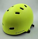 Fietshelm abus fluo, Fietsen en Brommers, Ophalen of Verzenden, Zo goed als nieuw, Abus, L