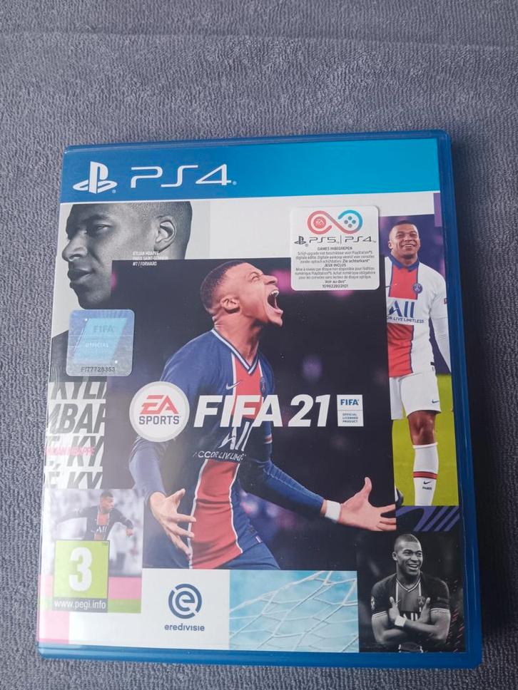 FIFA 21, Games en Spelcomputers, Games | Sony PlayStation 4, Zo goed als nieuw, Sport, 3 spelers of meer, Vanaf 3 jaar, Online