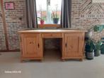 Massief grenen bureau, Huis en Inrichting, Bureaus, Ophalen of Verzenden, Zo goed als nieuw, Bureau