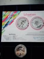 Olympische spelen 2018,herdenkingsmunt,speed skating women., Ophalen of Verzenden