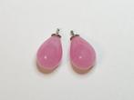 Roze creoolhangers Heide Heinzendorff E050111, Bijoux, Sacs & Beauté, Boucles d'oreilles, Comme neuf, Argent, Rose, Pendantes