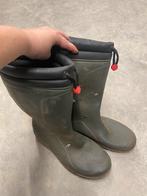 Dunlop rubberen laarzen met wol maat 44, Tuin en Terras, Werkkleding, Ophalen of Verzenden, Zo goed als nieuw, Laarzen